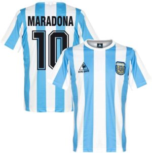 MAILLOT RETRO ARGENTINE MARADONA 1986