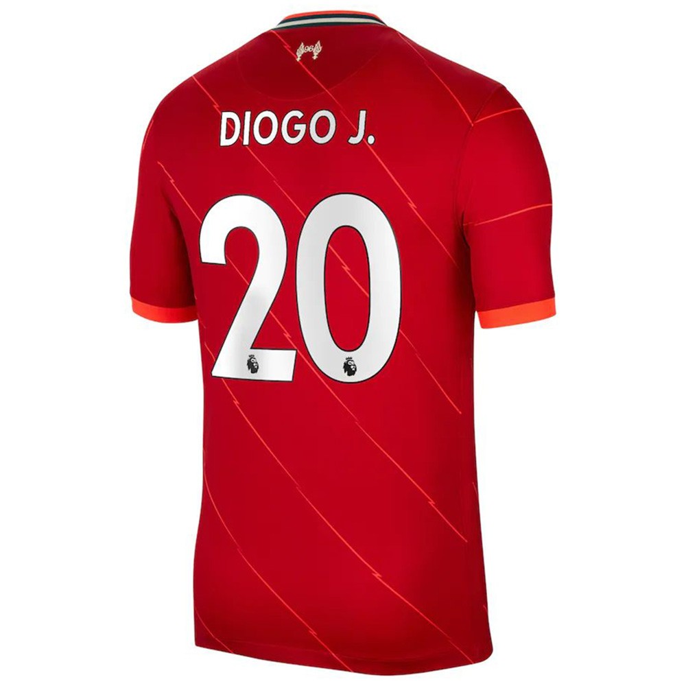 MAILLOT LIVERPOOL DOMICILE DIOGO JOTA 2021-2022