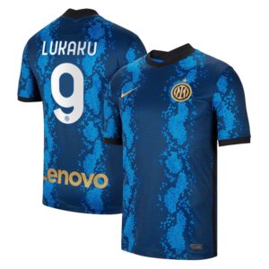 MAILLOT INTER MILAN DOMICILE LUKAKU 2021-2022