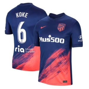 MAILLOT ATLETICO MADRID EXTERIEUR KOKE 2021-2022