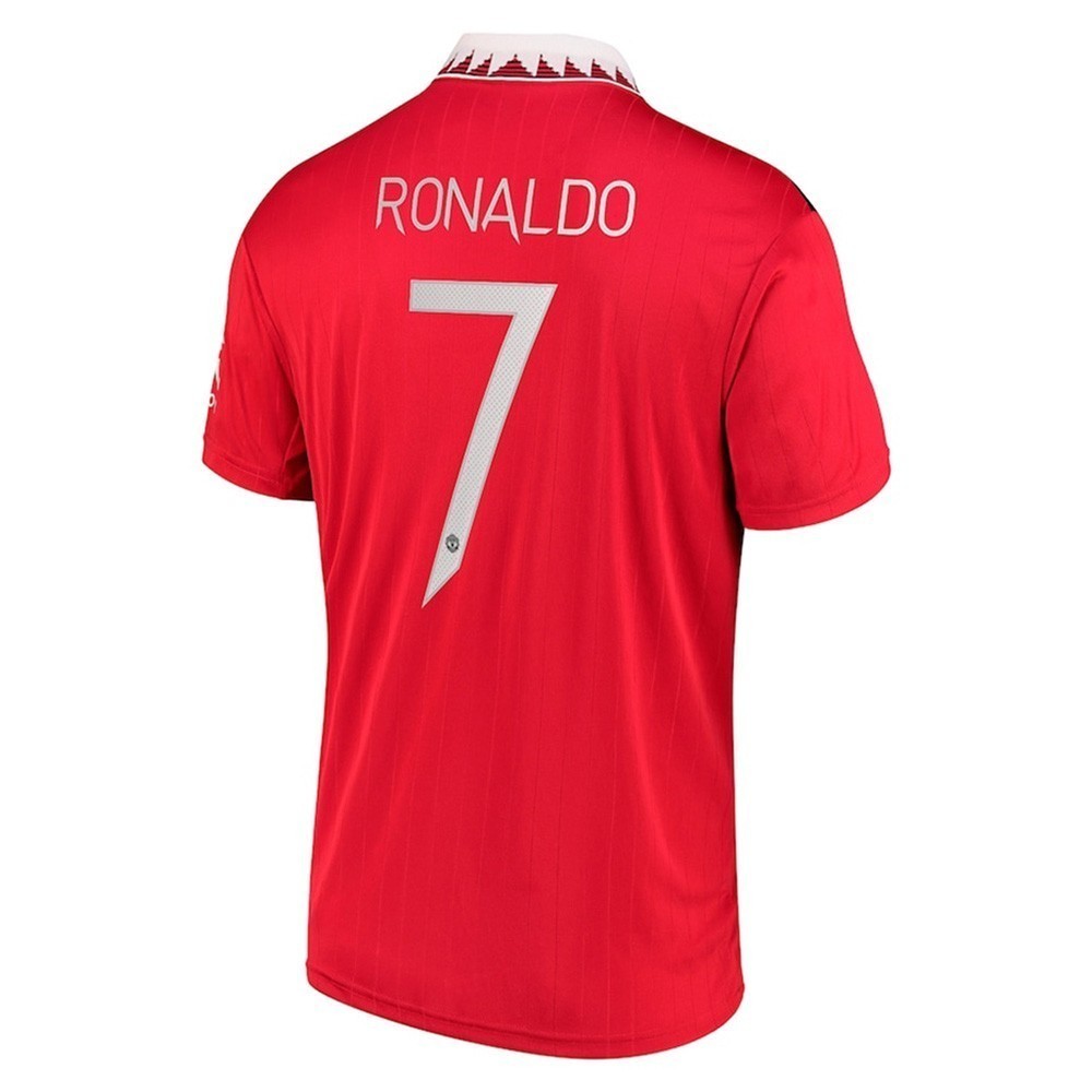 MAILLOT MANCHESTER UNITED DOMICILE RONALDO COUPE D'EUROPE2022-2023