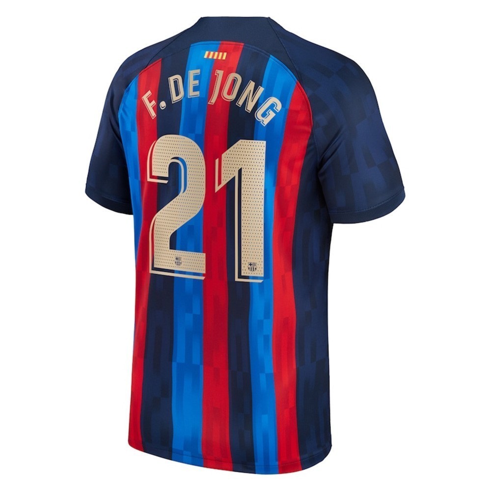 PACK FC BARCELONE DOMICILE FRENKIE DE JONG 2022-2023