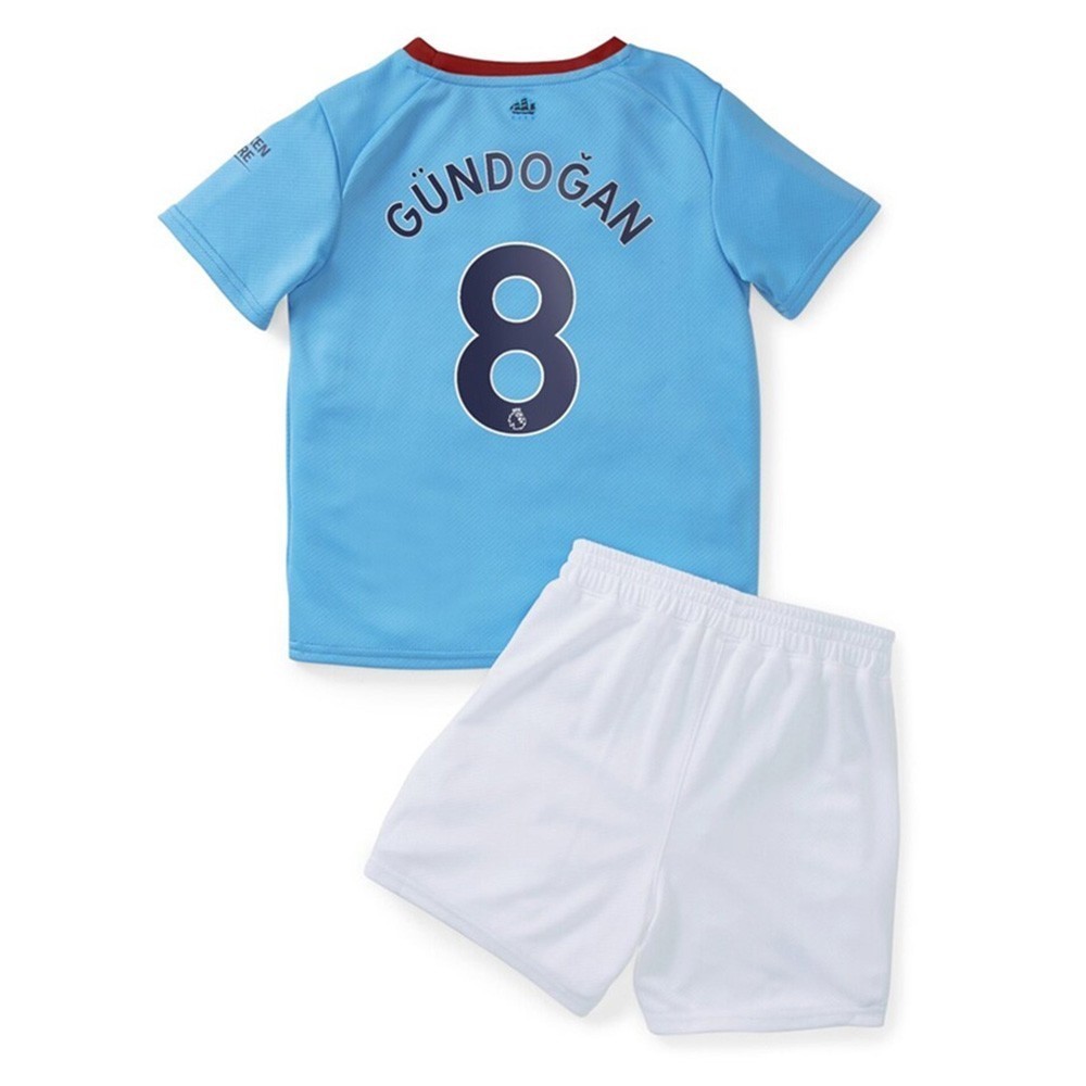 PACK JUNIOR MANCHESTER CITY DOMICILE GUNDOGAN 2022-2023