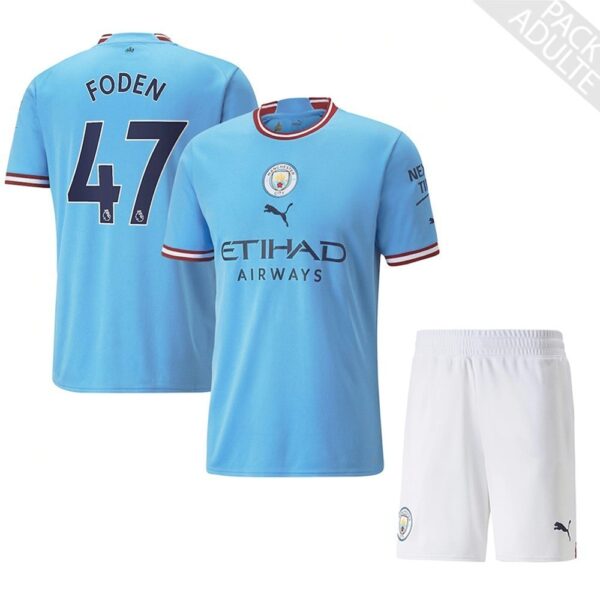 PACK MANCHESTER CITY DOMICILE FODEN 2022-2023