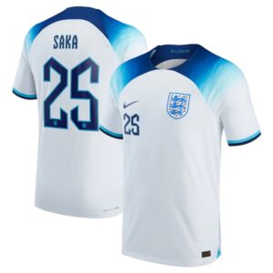 MAILLOT ANGLETERRE DOMICILE SAKA 2022-2023