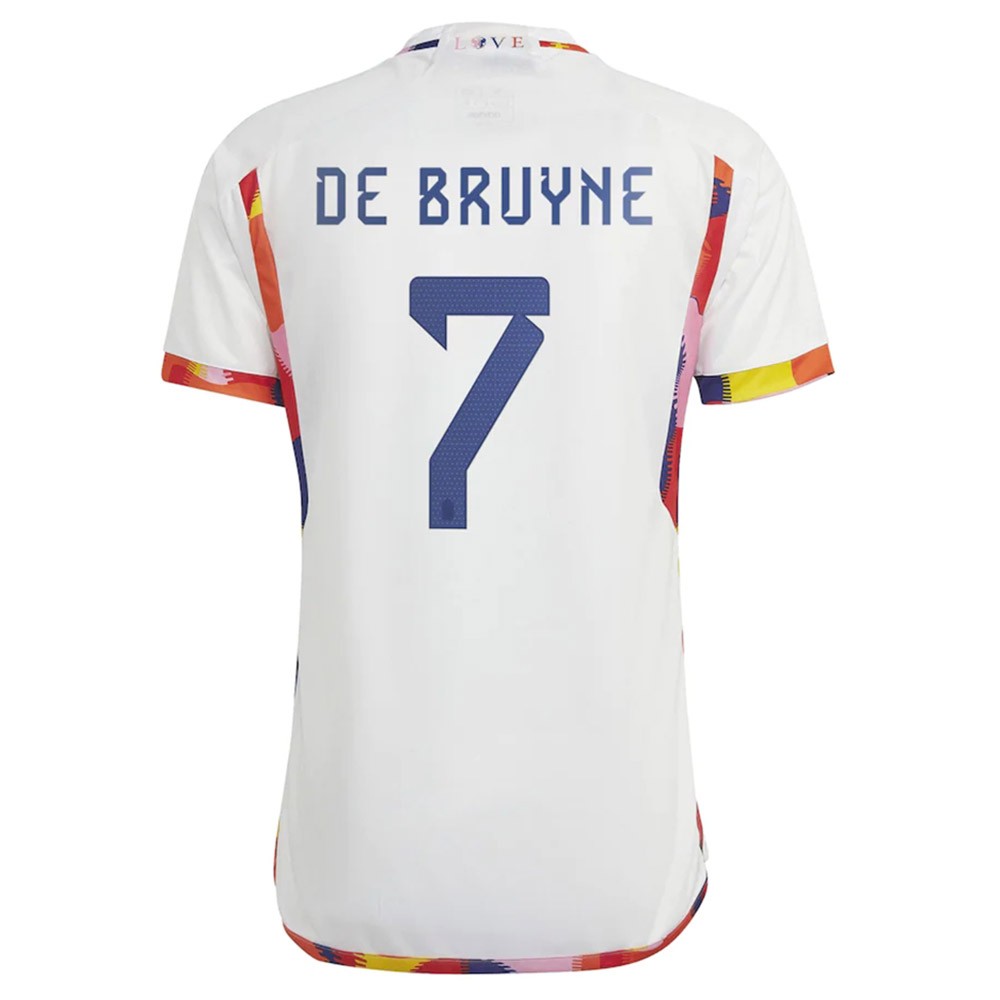 MAILLOT BELGIQUE EXTERIEUR DE BRUYNE 2022-2023