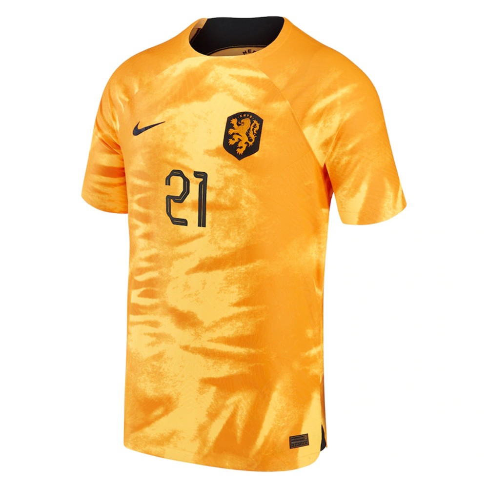 MAILLOT PAYS-BAS DOMICILE FRENKIE DE JONG 2022-2023