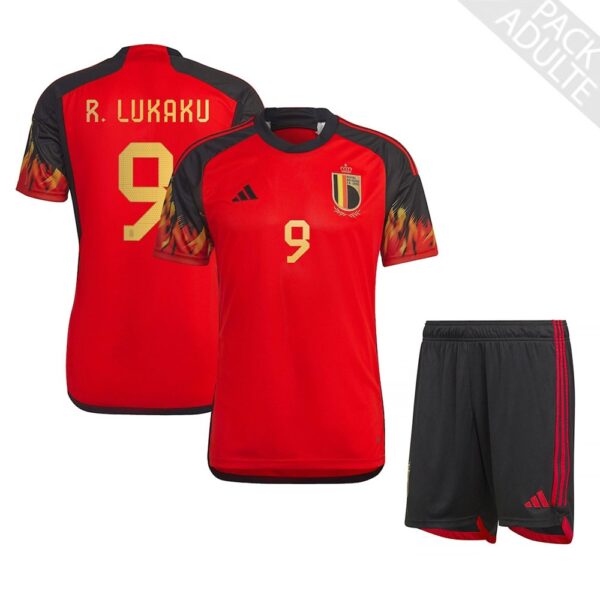 PACK BELGIQUE DOMICILE LUKAKU 2022-2023