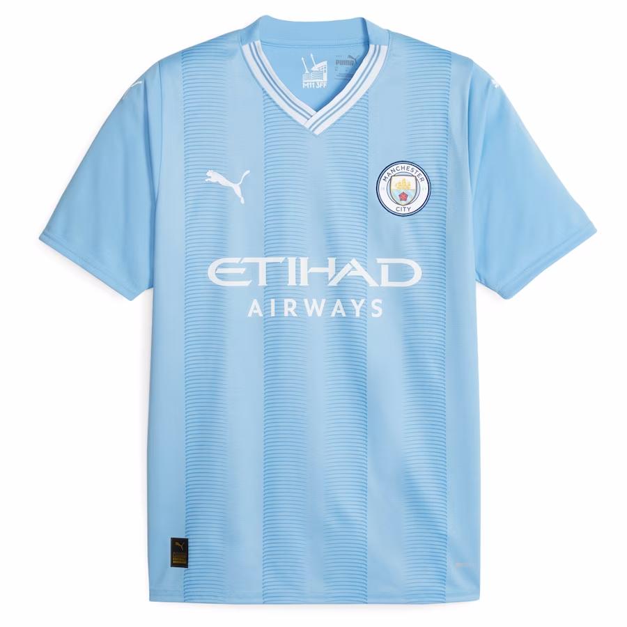 MAILLOT MANCHESTER CITY DOMICILE HAALAND 2023-2024