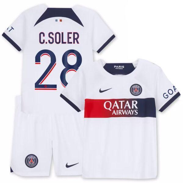 PACK JUNIOR PSG EXTERIEUR CARLOS SOLER 2023-2024