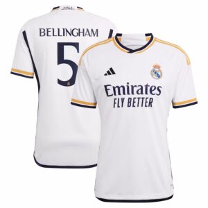 MAILLOT REAL MADRID DOMICILE BELLINGHAM 2023-2024