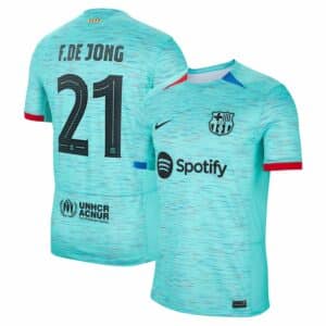 MAILLOT FC BARCELONE THIRD FRENKIE DE JONG 2023-2024