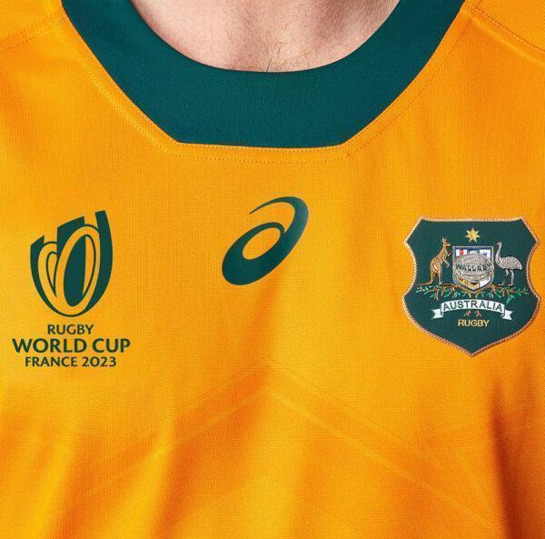 Maillot Australie Wallabies Domicile Coupe Du Monde Rugby 2023