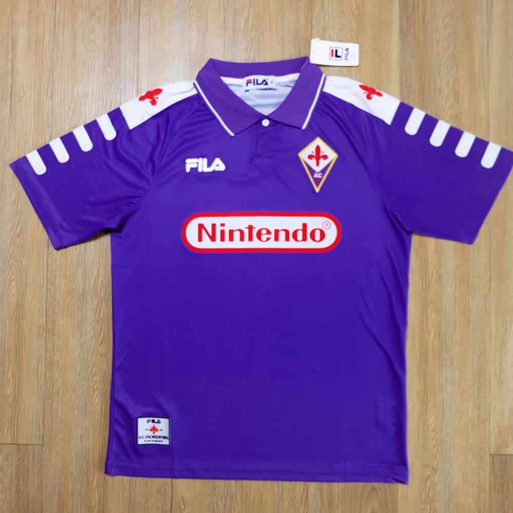 MAILLOT RETRO FIORENTINA DOMICILE 1998-1999