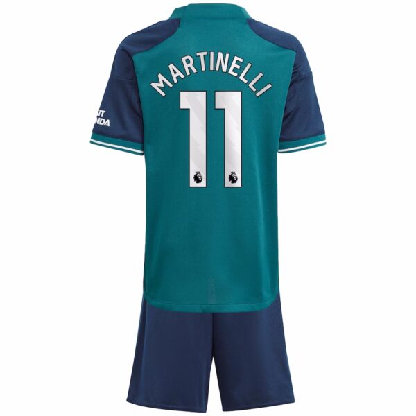 PACK JUNIOR ARSENAL THIRD MARTINELLI 2023-2024