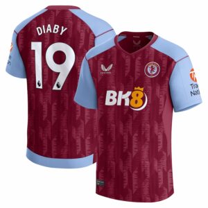 MAILLOT ASTON VILLA DOMICILE DIABY 2023-2024