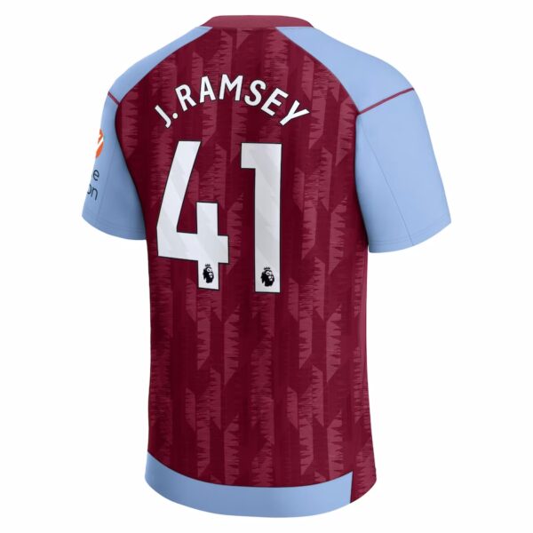 MAILLOT ASTON VILLA DOMICILE JACOB RAMSEY 2023-2024