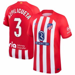 MAILLOT ATLETICO MADRID DOMICILE AZPILICUETA 2023-2024