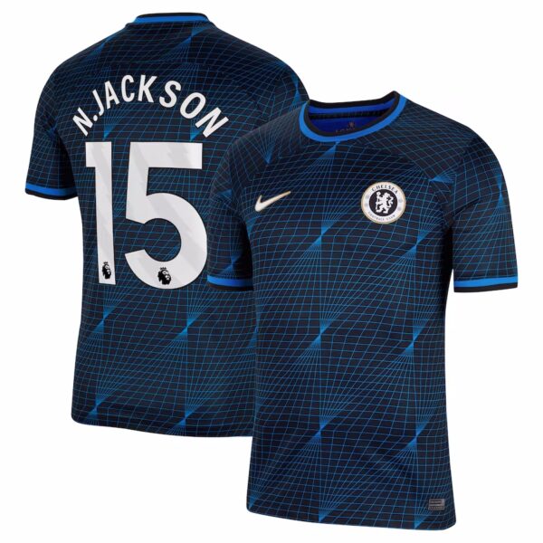 MAILLOT CHELSEA EXTERIEUR NICOLAS JACKSON 2023-2024