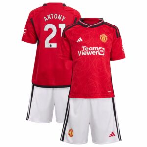 PACK JUNIOR MANCHESTER UNITED DOMICILE ANTONY 2023-2024