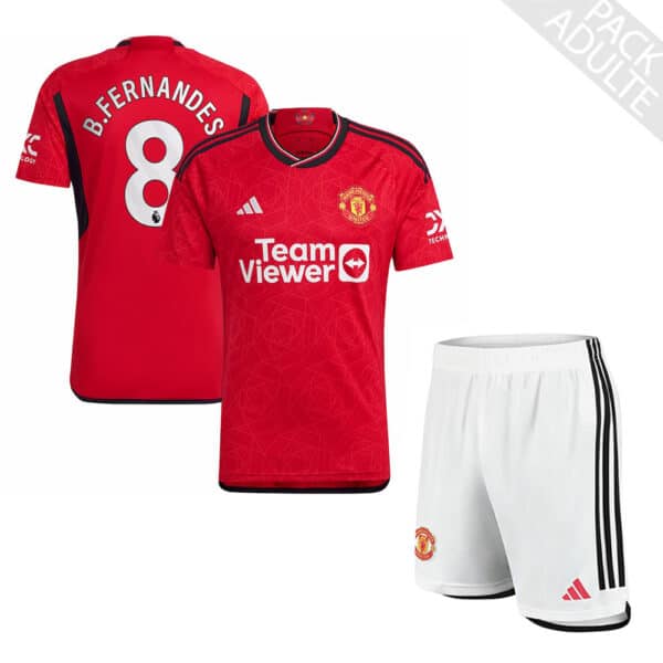 PACK MANCHESTER UNITED DOMICILE BRUNO FERNANDES 2023-2024