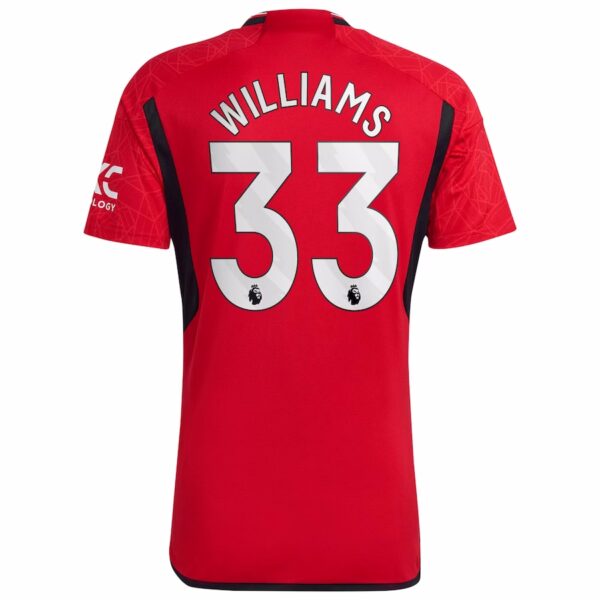 MAILLOT MANCHESTER UNITED DOMICILE WILLIAMS 2023-2024