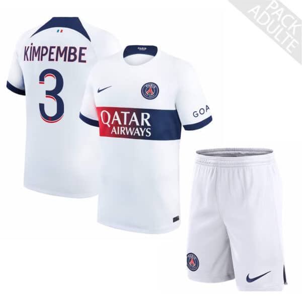 PACK PSG EXTERIEUR KIMPEMBE 2023-2024