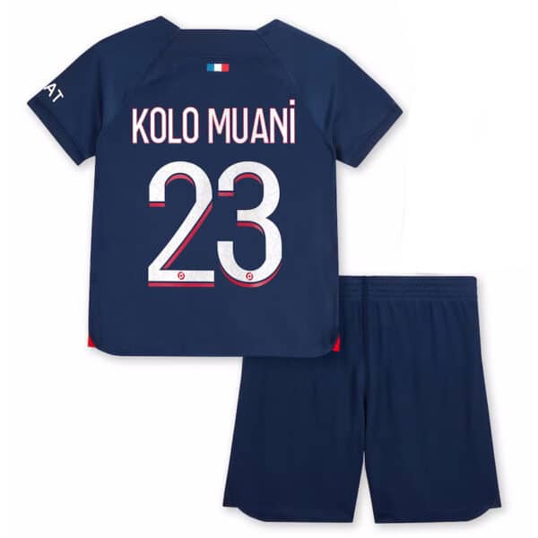 PACK JUNIOR PSG KOLO MUANI DOMICILE 2023-2024