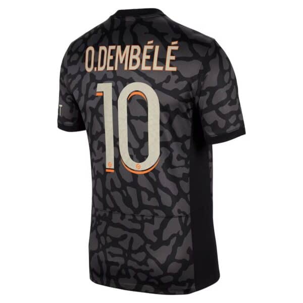 MAILLOT PSG THIRD DEMBELE 2023-2024