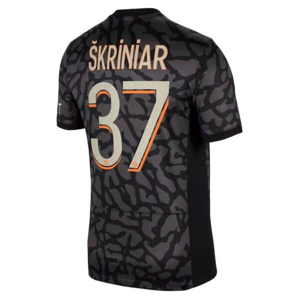 MAILLOT PSG THIRD SKRINIAR 2023-2024