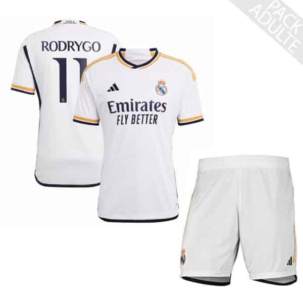 PACK REAL MADRID DOMICILE RODRYGO 2023-2024