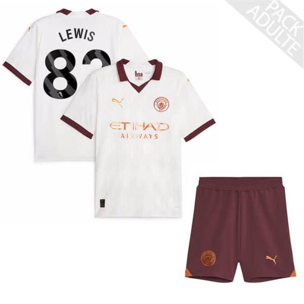 PACK MANCHESTER CITY EXTERIEUR LEWIS 2023-2024