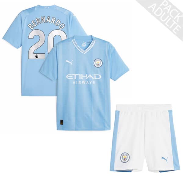 PACK MANCHESTER CITY DOMICILE BERNARDO SILVA 2023-2024