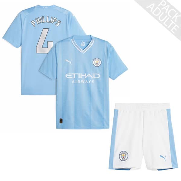 PACK MANCHESTER CITY DOMICILE PHILLIPS 2023-2024