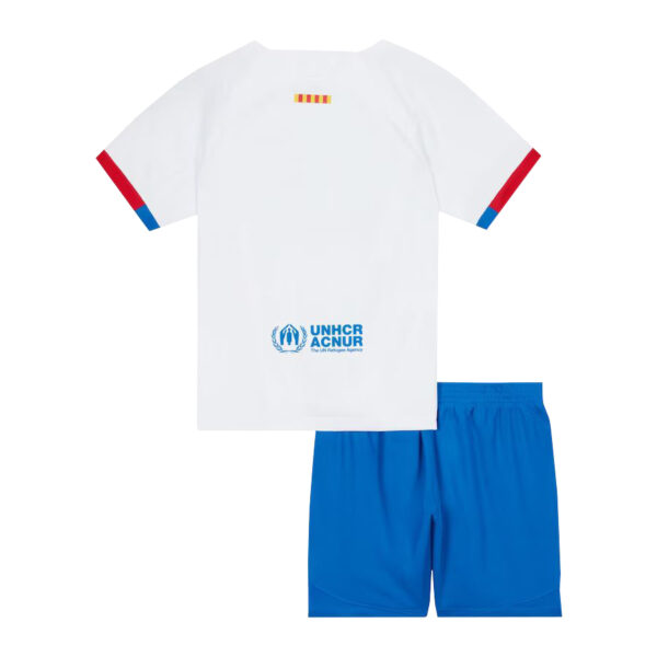 PACK JUNIOR FC BARCELONE EXTERIEUR SAISON 2023-2024