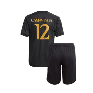 PACK JUNIOR REAL MADRID THIRD CAMAVINGA SAISON 2023-2024