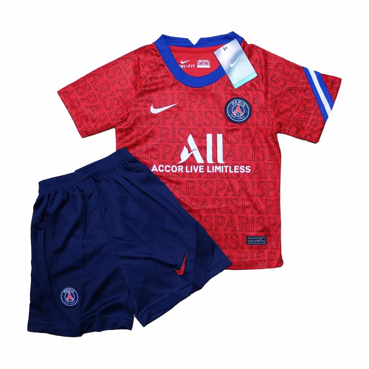 PACK JUNIOR PSG PRE MATCH SAISON 2020-2021