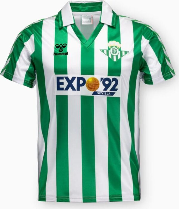 MAILLOT RETRO REAL BETIS DOMICILE SAISON 1988-1989