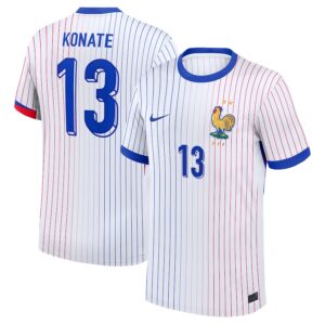 MAILLOT FRANCE EXTERIEUR KONATE SAISON 2024-2025