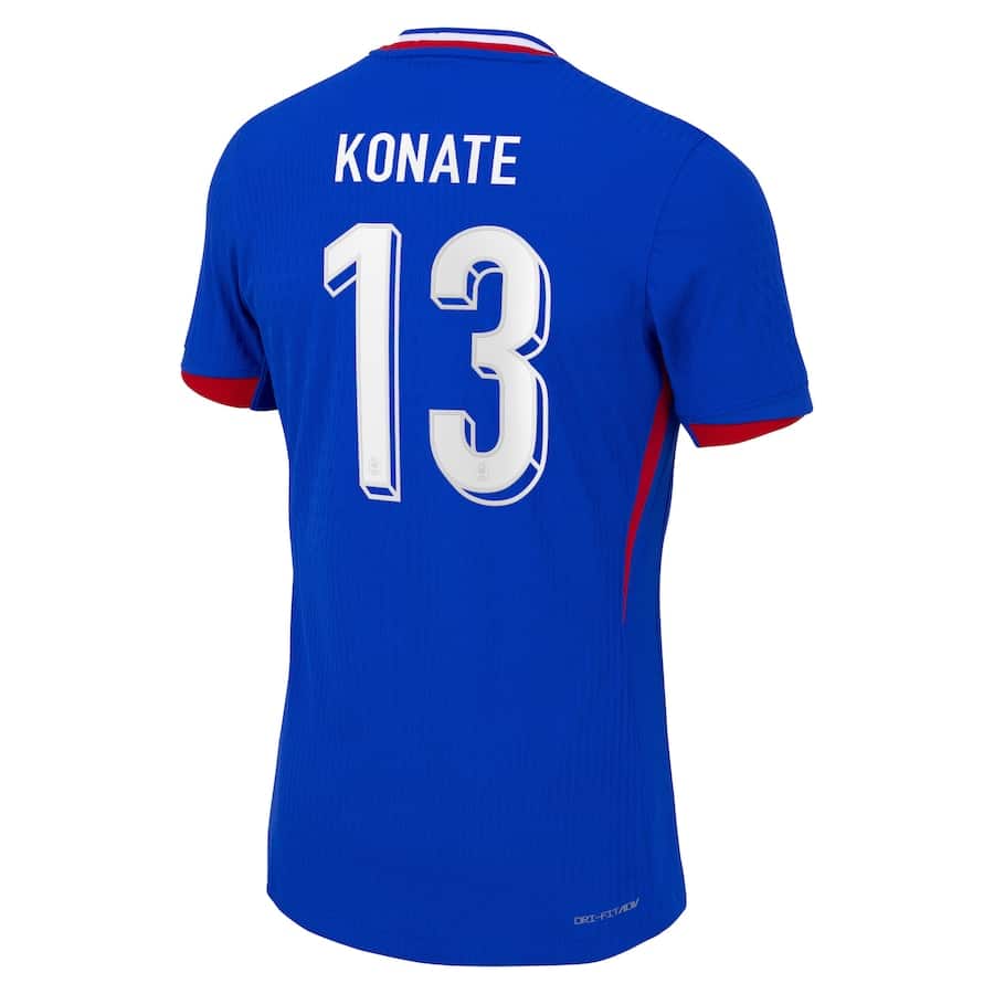 MAILLOT FRANCE DOMICILE KONATE DRI-FIT ADV VAPOR MATCH SAISON 2024-2025