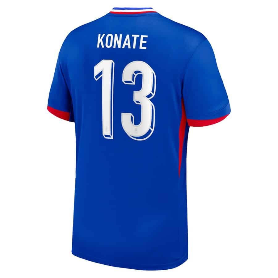 MAILLOT FRANCE DOMICILE KONATE SAISON 2024-2025