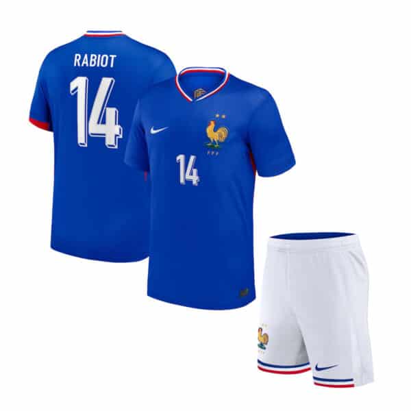 PACK JUNIOR FRANCE RABIOT DOMICILE SAISON 2024-2025