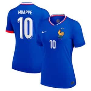 MAILLOT FRANCE FEMME DOMICILE MBAPPE SAISON 2024-2025