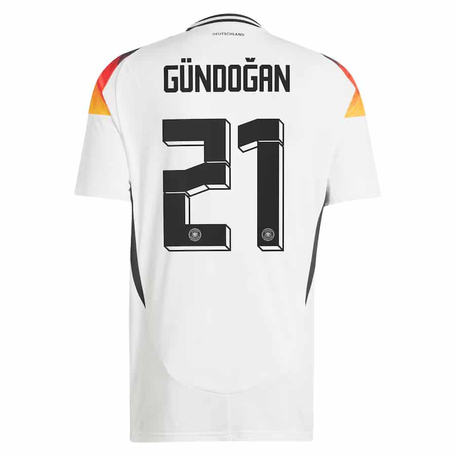 MAILLOT ALLEMAGNE DOMICILE GUNDOGAN SAISON 2024-2025