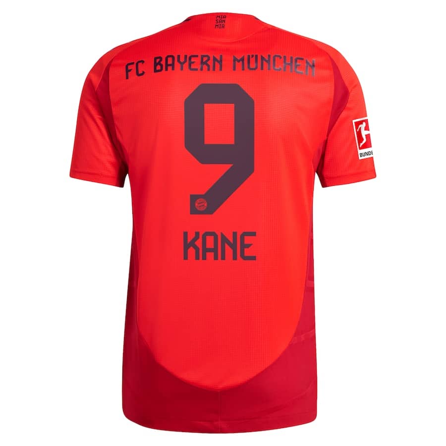 MAILLOT BAYERN MUNICH DOMICILE KANE VERSION AUTHENTIC SAISON 2024-2025