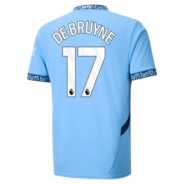 MAILLOT MANCHESTER CITY DOMICILE DE BRUYNE SAISON 2024-2025