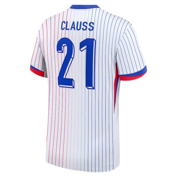 MAILLOT FRANCE EXTERIEUR CLAUSS SAISON 2024-2025