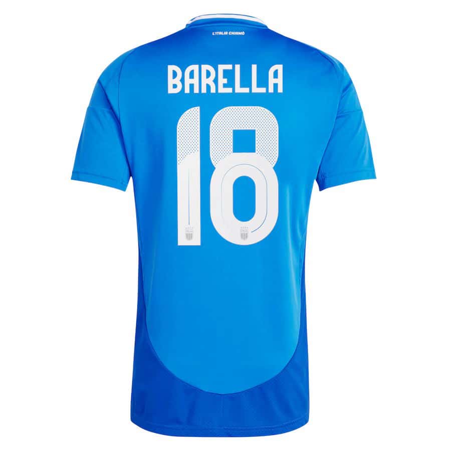 MAILLOT ITALIE DOMICILE BARELLA SAISON 2024-2025