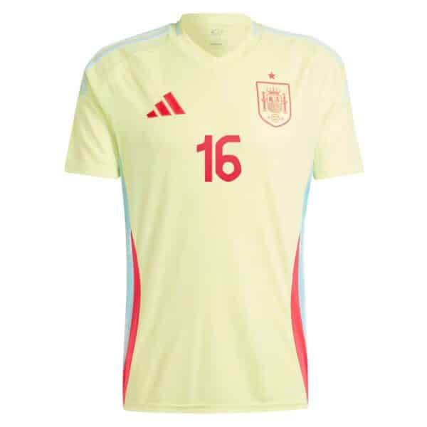 MAILLOT ESPAGNE EXTERIEUR RODRI SAISON 2024-2025