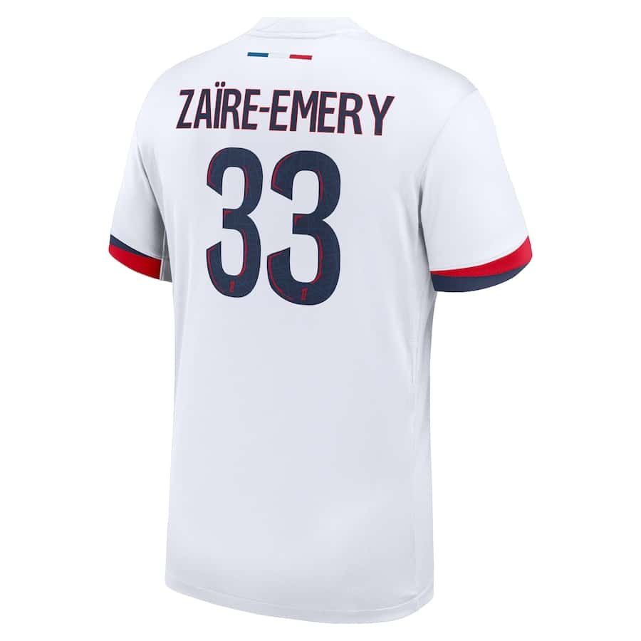 MAILLOT PSG EXTERIEUR ZAIRE-EMERY SAISON 2024-2025